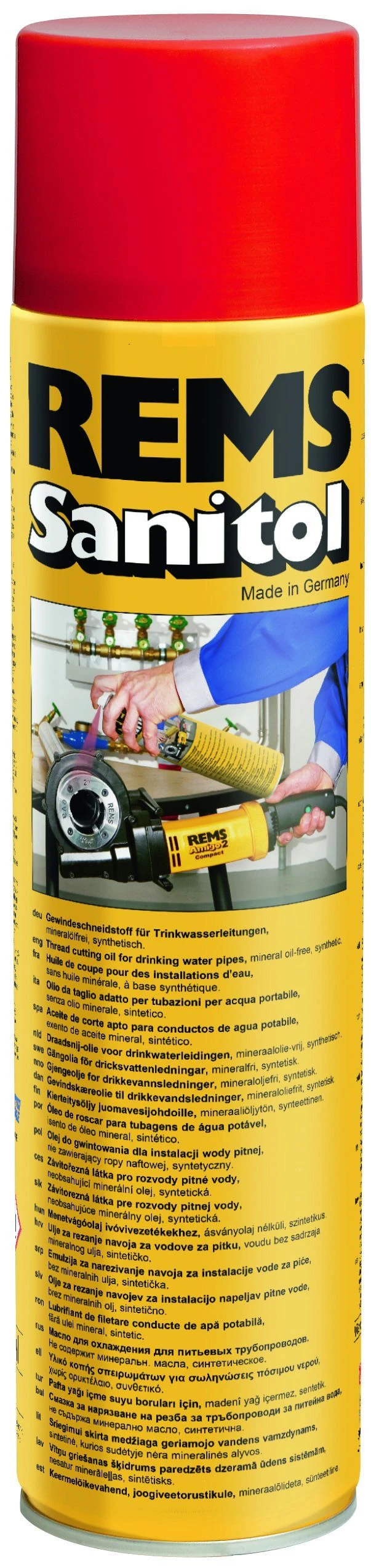 Rems Snij/koelvloeistof Spuitbus A 600ml 140115 R 2 Rems Snij/koelvloeistof Spuitbus A 600ml 140115 R - Afbeelding 2