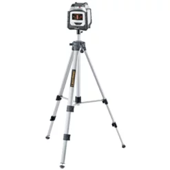 Laserliner DuraPlane 360 7,4V Li-Ion Accu Lijnlaser Incl. Statief In Koffer - 1 Lijn - 60m - Rood - 052.500A