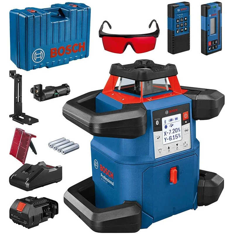 Bosch Blauw 0601061F00 18V GRL 600 CHV Professional Rotatielaser 4.0 ProCore 1 Bosch Blauw 0601061F00 18V GRL 600 CHV Professional Rotatielaser 4.0 ProCore