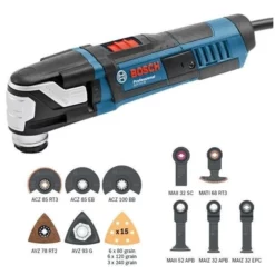 Bosch Blauw GOP 55-36 550W Starlock Multitool In L-Boxx