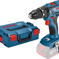 Bosch Blauw 06019G030A GSB 18V-110 C Accu Schroefklopboormachine In L-Boxx