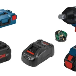 Bosch Blauw 06019J8202 GDS 18V-1050 HC Accu Slagmoeraanzetter In L-Boxx