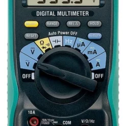 Kyoritsu Digitale Multimeter 0-600VAC/DC, 10A AC/DC Geleverd Met Meetsnoeren 1009