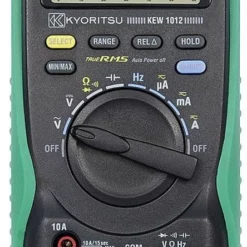 Kyoritsu Digitale TRMS Multimeter 0-600VAC/DC, 10A AC/DC 1012