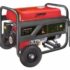 Eurom MM 5500 Generator Met Mitsubishi Motor 449259