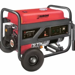Eurom MM 6500 Generator Met Mitsubishi Motor 449266