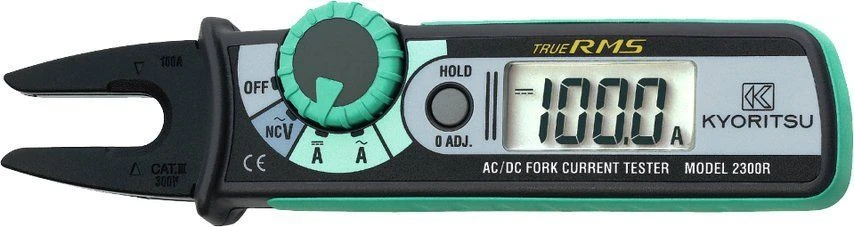 Kyoritsu 2300R TRMS Mini Vorkstroomtang 100A AC/DC 1 Kyoritsu 2300R TRMS Mini Vorkstroomtang 100A AC/DC