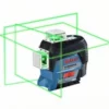 Bosch Blauw GLL 3-80 CG 12V Li-Ion Accu Kruislijnlaser Set In L-Boxx 0601063T00