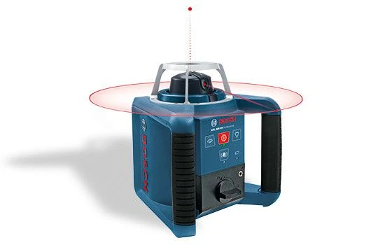 Bosch Blauw GRL300HV Rotatielaser + LR1 Ontvanger 1 Bosch Blauw GRL300HV Rotatielaser + LR1 Ontvanger