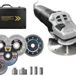 Samedia AGR500/125 Set Haakse Slijper Met Slijpschijven 380876