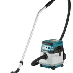Makita DVC157LZX3 Stofzuiger 2x18V Droog 15L AWS En HEPA Body Met Stofafzuigset In Doos