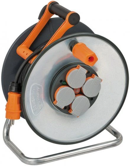 Brennenstuhl ProfessionalLINE Steelcore Haspel 33m RN 3G2,5 SC 3110 IP44 - 9192330100 1 Brennenstuhl ProfessionalLINE Steelcore Haspel 33m RN 3G2,5 SC 3110 IP44 - 9192330100