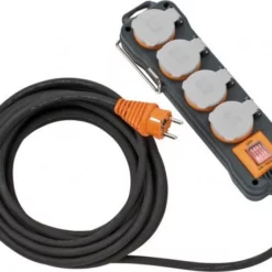 Brennenstuhl ProfessionalLINE Stekkerblok 5m H07RN-F 3G2,5 IP54 - 9152450100