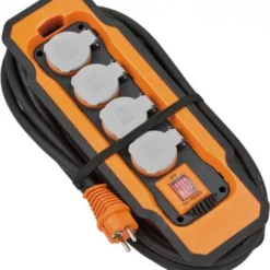 Brennenstuhl ProfessionalLINE Stekkerblok Mgm 5m H07RN-F 3G2,5 IP54 - 9157450100