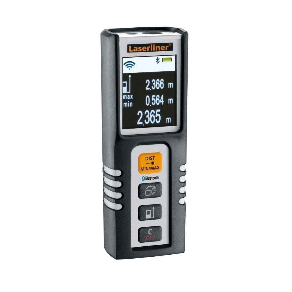 Laserliner DistanceMaster Compact Plus (40m) Afstandsmeter Met Bluetooth 080.938A 1 Laserliner DistanceMaster Compact Plus (40m) Afstandsmeter Met Bluetooth 080.938A