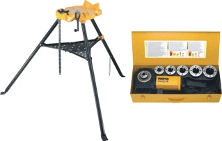 REMS Draadsnij-ijzer Op Driepoot 540020+120270 R 540X01 R220 1 REMS Draadsnij-ijzer Op Driepoot 540020+120270 R 540X01 R220