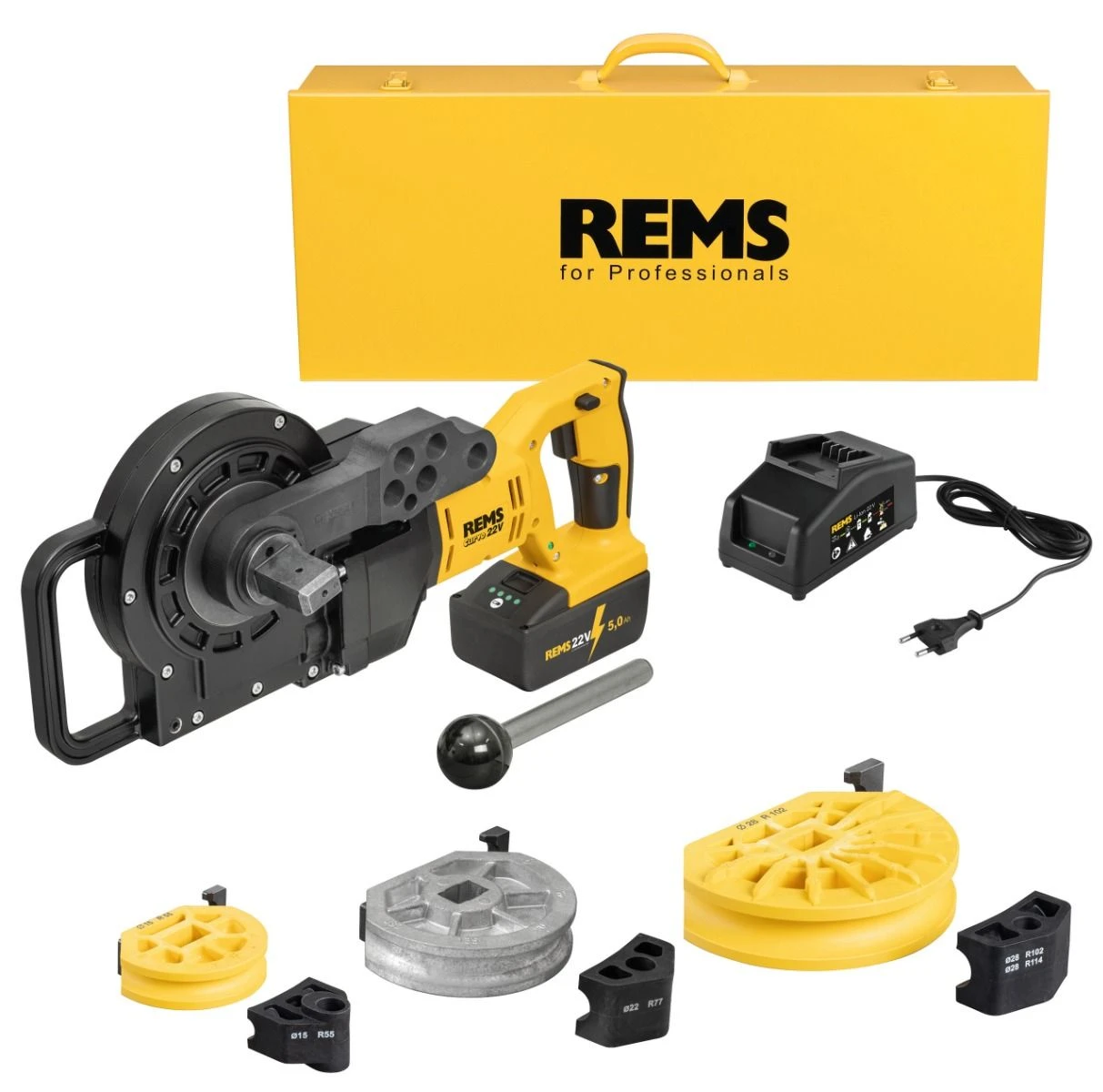 Rems Accu-Curvo 22V Set 15+22+28 - 580058 R220 1 Rems Accu-Curvo 22V Set 15+22+28 - 580058 R220