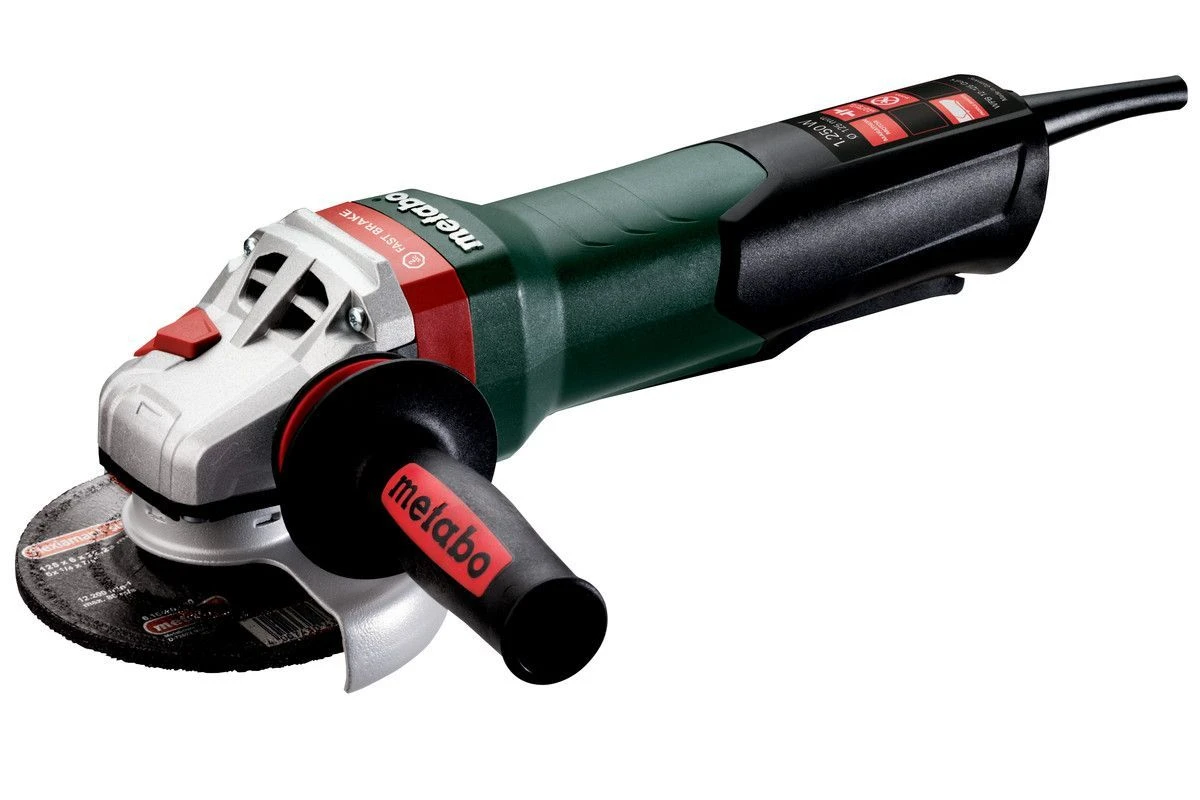Metabo WPB12-125 Quick 125mm 1250Watt Haakse Slijper - 600428000 1 Metabo WPB12-125 Quick 125mm 1250Watt Haakse Slijper - 600428000