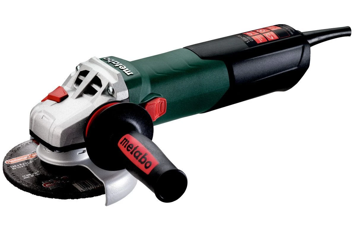Metabo WEVA15-125 Quick 1550Watt 125mm Haakse Slijper Met Regelbaar Toerental - 600496000 1 Metabo WEVA15-125 Quick 1550Watt 125mm Haakse Slijper Met Regelbaar Toerental - 600496000