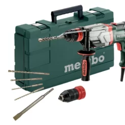 Metabo UHEV2860-2 Quick Set SDS Plus 1100W Multihamer Met Snelspanboorhouder En Vijf Delige Boor Beitelset - 600713850