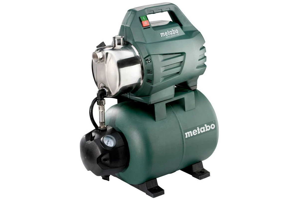 Metabo HWW3500/25 Inox 900W Huiswaterpomp 3500 L/h 600969000 1 Metabo HWW3500/25 Inox 900W Huiswaterpomp 3500 L/h 600969000