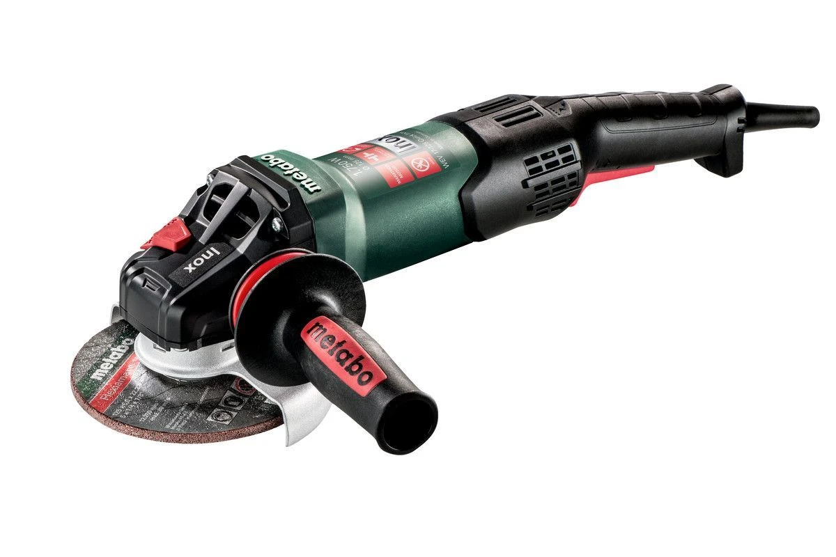 Metabo WEV17-125 Quick Inox RT 125mm 1750W Haakse Slijper In Doos - 601092000 1 Metabo WEV17-125 Quick Inox RT 125mm 1750W Haakse Slijper In Doos - 601092000