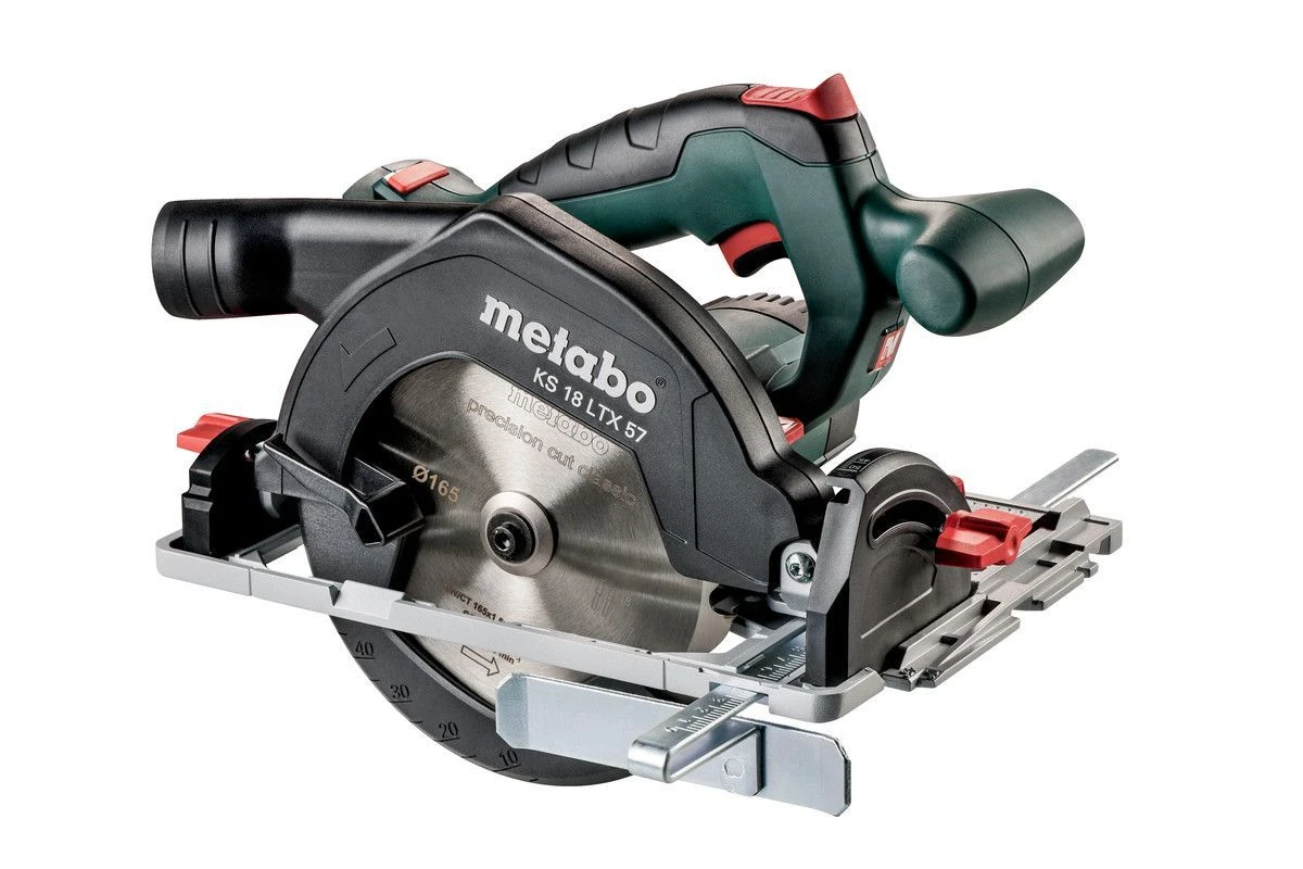 Metabo KS18LTX57 18V 5.2Ah Cirkelzaag MetaLoc Zonder Accu's En Lader - 601857840 1 Metabo KS18LTX57 18V 5.2Ah Cirkelzaag MetaLoc Zonder Accu's En Lader - 601857840