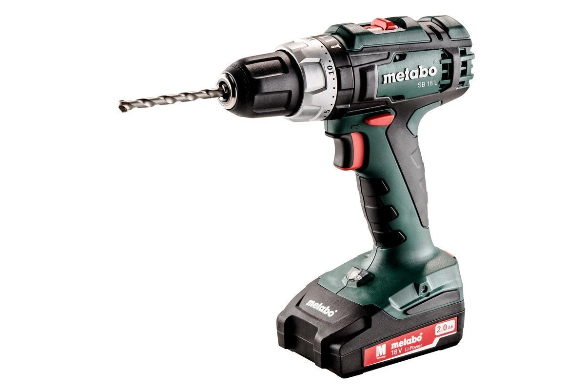 Metabo SB18L Mobile Workshop 18V Klopboormachine 13mm Met 2x2.0Ah Accu En Lader In Koffer - 602317870 2 Metabo SB18L Mobile Workshop 18V Klopboormachine 13mm Met 2x2.0Ah Accu En Lader In Koffer - 602317870 - Afbeelding 2