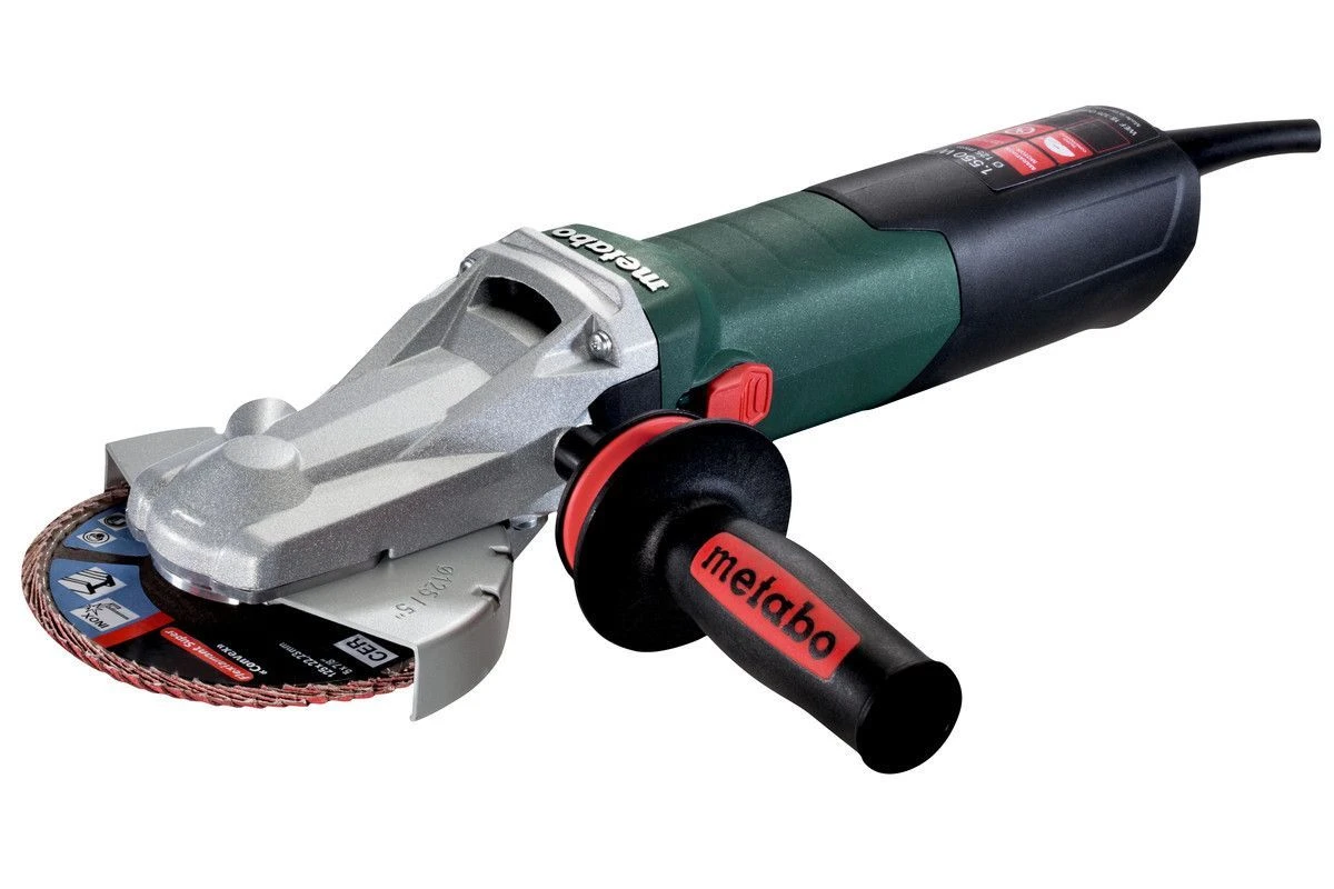 Metabo WEF15-125 1550W Quick Platkop Slijper 125mm - 613082000 1 Metabo WEF15-125 1550W Quick Platkop Slijper 125mm - 613082000