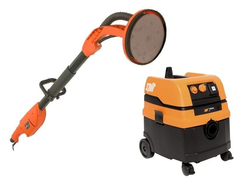 Spit DWS225 Wandschuurmachine 550W + AC1625 Stofzuiger 1600W - 620915 1 Spit DWS225 Wandschuurmachine 550W + AC1625 Stofzuiger 1600W - 620915