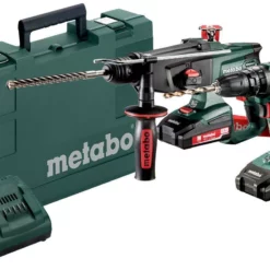 Metabo 18V Combo Set 2.3.4: SB18 Klopboormachine + KHA18LTX Combihamer Met 2 Accu's 685090000