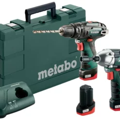 Metabo PowerMaxx Combo Set 10.8V: SB Klopboormachine / Schroefmachine + SSD Slagschroevendraaier Met 2 Accu's 685091000