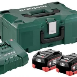Metabo Basis-set 18V LiHD 2x Accu 8.0 Ah, 1x Lader ASC Ultra 685131000
