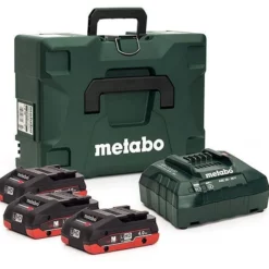 Metabo Basic Accu-set 3x LiHD Accu 4,0Ah, Lader ASC 55 685133000