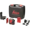 Leica LINO L2P5-1 Puntlaser - Kruislijnlaser Met Richtmerk, Wandadapter, Lader En Li-ion Accu - 864431