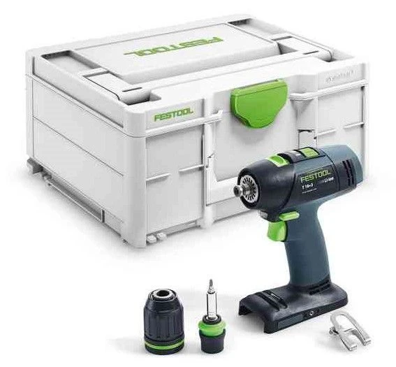 Festool 576448 18V Schroefboormachine T18+3-Basic 1 Festool 576448 18V Schroefboormachine T18+3-Basic