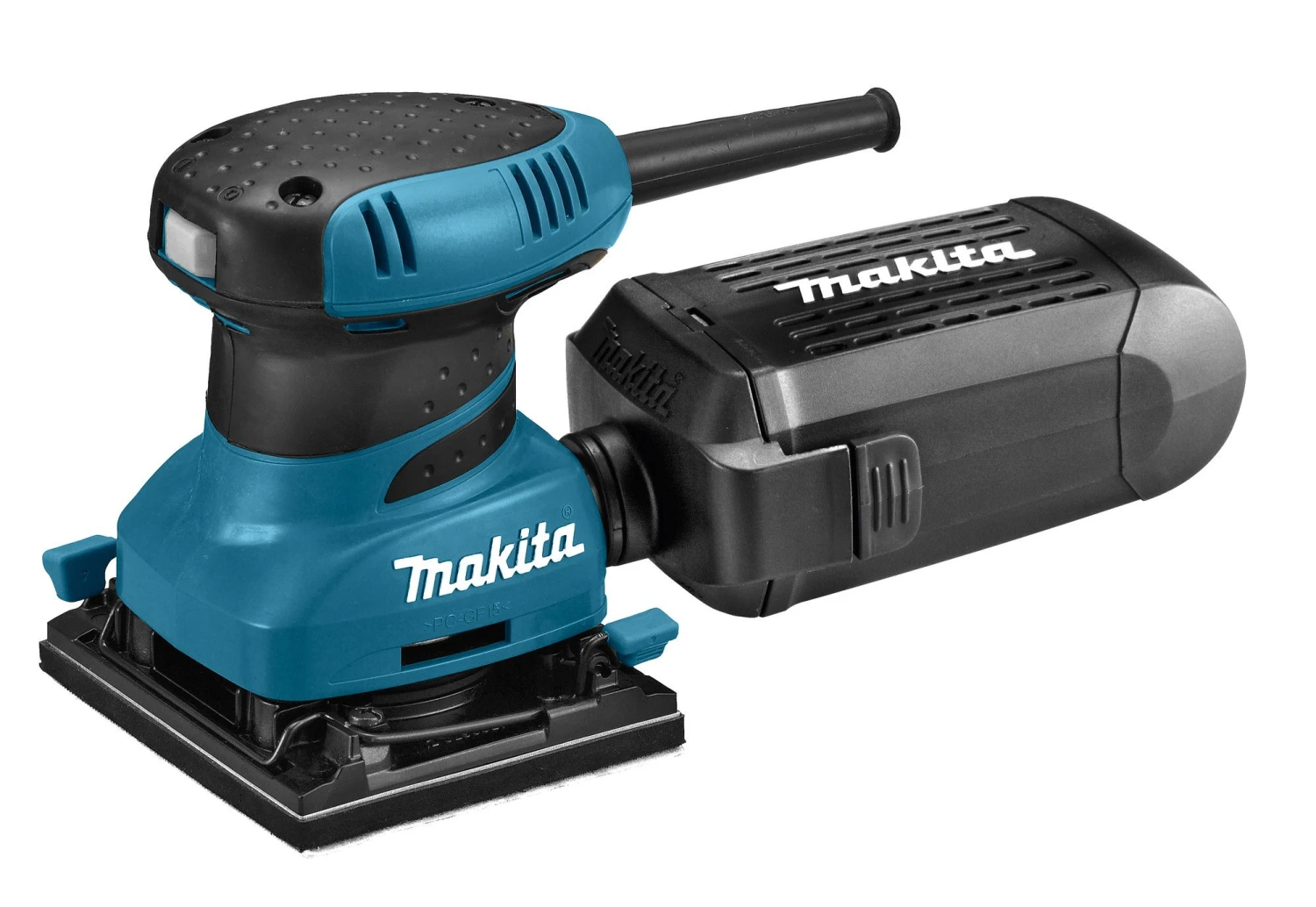 Makita BO4555K 200W Vlakschuurmachine 102x112mm In Koffer 1 Makita BO4555K 200W Vlakschuurmachine 102x112mm In Koffer