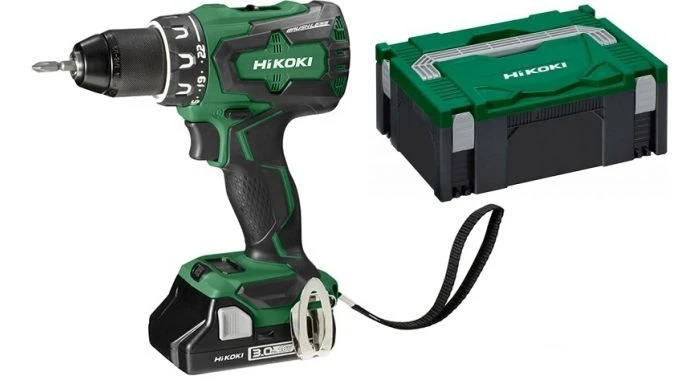 HiKOKI DV18DBSLWQZ 18V Klopboormachine Met 2x3,0Ah Accu In Koffer 1 HiKOKI DV18DBSLWQZ 18V Klopboormachine Met 2x3,0Ah Accu In Koffer