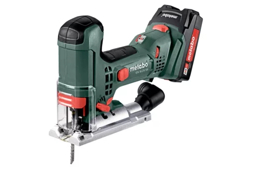 Metabo STA18LTX100 18V Decoupeerzaag Met 2 Li-Ion 2.0 Ah Accu's, Lader En Koffer 601002510 -Makita Winkel a55 1 1