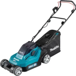 Makita DLM382CM2 2x18V Grasmaaier 38cm 2 Accu's 4.0Ah Met Duolader In Doos