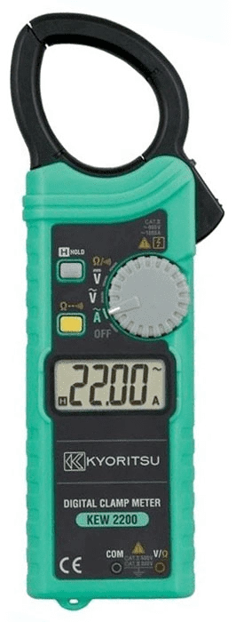 Kyoritsu Compacte Digitale Stroomtang 1000A AC 2200 1 Kyoritsu Compacte Digitale Stroomtang 1000A AC 2200