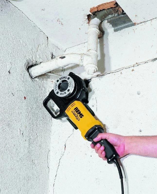 REMS Amigo Set R 1/2 -3/4 - 1 - 1 1/4 Elektrisch Draadsnij-ijzer Compleet Met 4 Koppen 530020 2 REMS Amigo Set R 1/2 -3/4 - 1 - 1 1/4 Elektrisch Draadsnij-ijzer Compleet Met 4 Koppen 530020 - Afbeelding 2