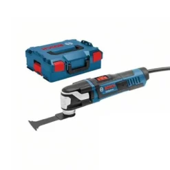 Bosch Blauw GOP 55-36 550W Starlock Multitool In L-Boxx + 4-delige Accessoireset 0601231104