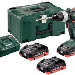 Metabo SB18LTBL Set 18V Klopboormachine Met 3x 4,0Ah Accu's En ASC 55 - 602316940