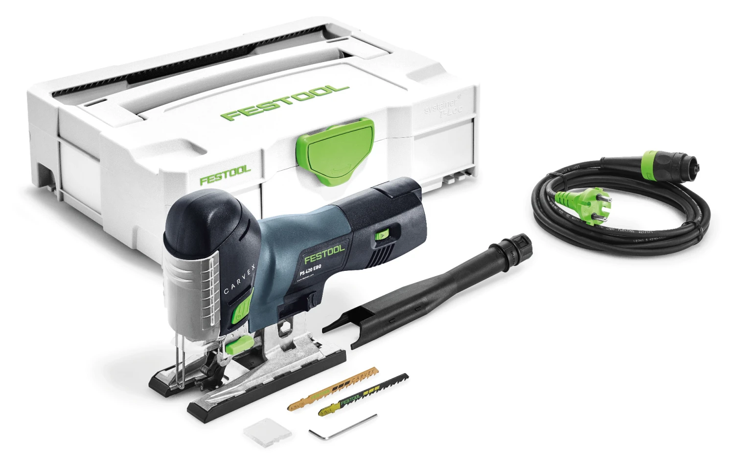 Festool PS 420 EBQ Plus Decoupeerzaagmachine 550W 561587 1 Festool PS 420 EBQ Plus Decoupeerzaagmachine 550W 561587