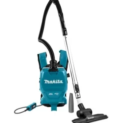 Makita DVC261ZX22 2x18V Rugstofzuiger Body Met Stofafzuigset In Doos