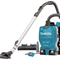 Makita DVC261TX22 2x18V Rugstofzuiger Met 2x5,0Ah Accu Met Stofafzuigset In Doos