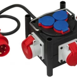 Brennenstuhl H07RN- 5G1,5 16A 400V Compacte Rubberen Stroomverdeler - 1153680100