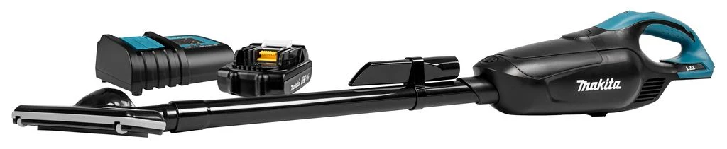 Makita DCL182SYB 18V Steelstofzuiger Met 1,5Ah Accu Met Lader In Doos 1 Makita DCL182SYB 18V Steelstofzuiger Met 1,5Ah Accu Met Lader In Doos