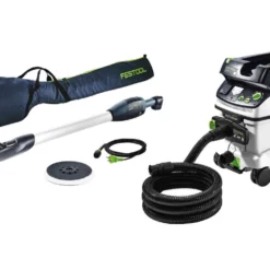 Festool LHS E 225 CTL36 Set Langnek Schuurmachine Met Stofzuiger 400W - 575447